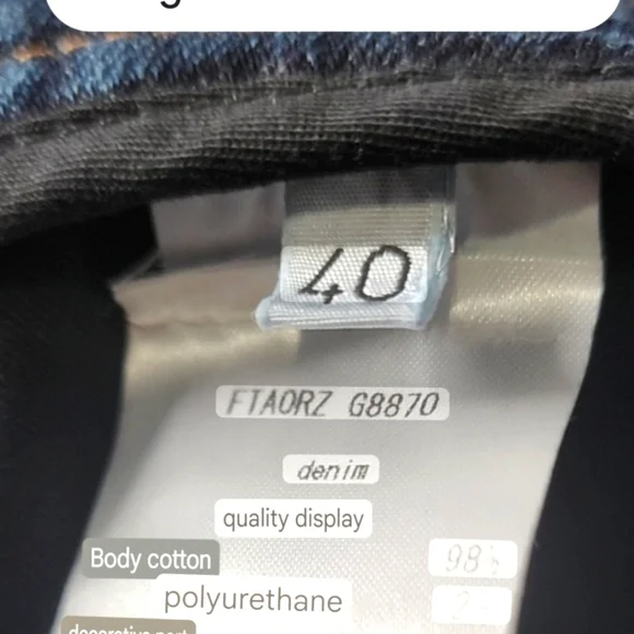 NWT Dolce & Gabbana Denim Jeans with Bling design 💥 - Picture 6 of 9